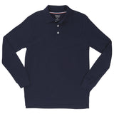 Long Sleeve Pique Polo Sz XS-XXL (5 Colors)